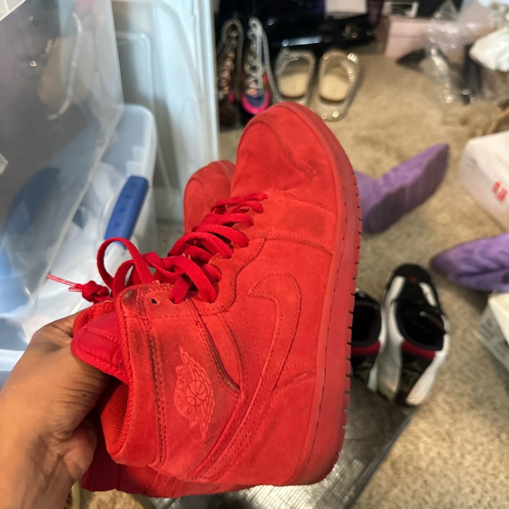 Jordan Athletic Shoes - Red